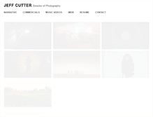 Tablet Screenshot of jeffcutter.net